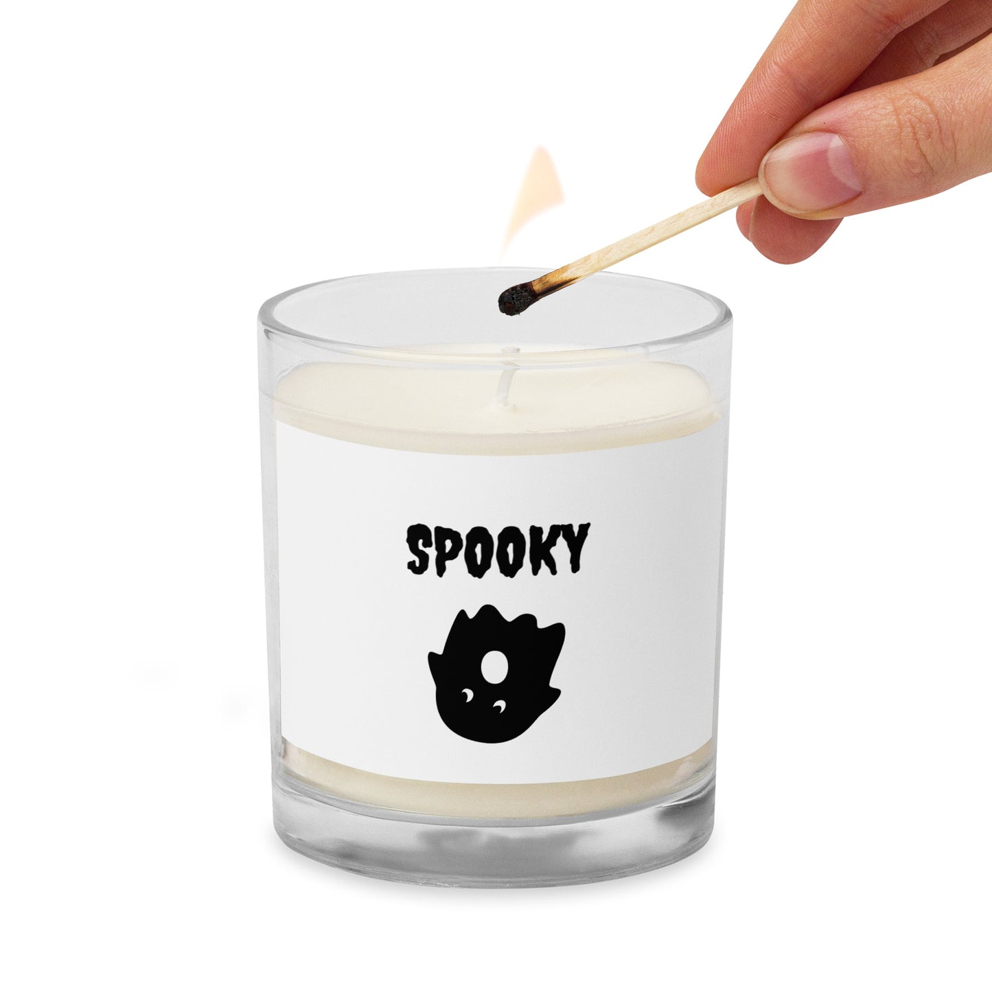 Spooky Ghost Halloween Candle | Fall Scented Candle | Cute Ghost Decor | Autumn Home Fragrance | Halloween Gift