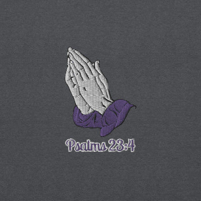 Psalms 23:4 Hoodie - As I walk through the valley of the shadow of death, I shall fear no evil, for You are with me"