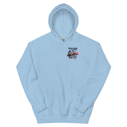 Trump Train + Kamala Translation Hoodie