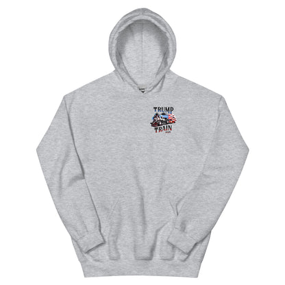 Trump Train + Kamala Translation Hoodie