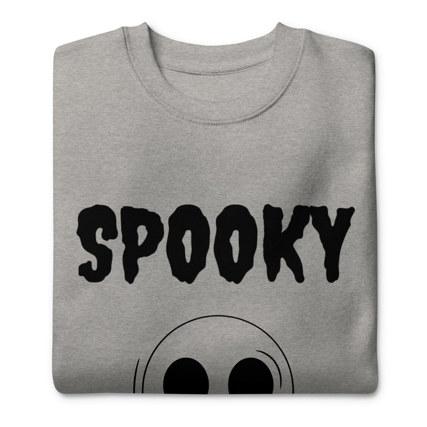 Spooky Halloween Sweatshirt - Cozy & Cute Women's Crewneck | Fall Fashion | Ghost Graphic Sweater