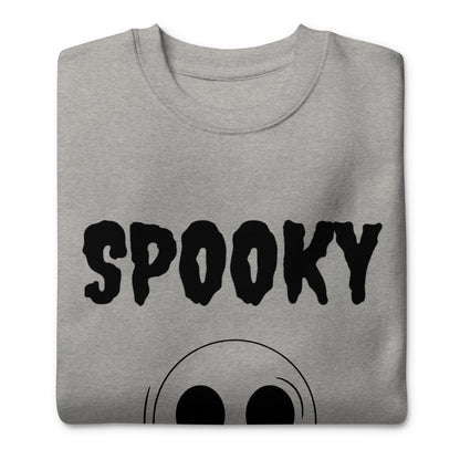 Spooky Halloween Sweatshirt - Cozy & Cute Women's Crewneck | Fall Fashion | Ghost Graphic Sweater