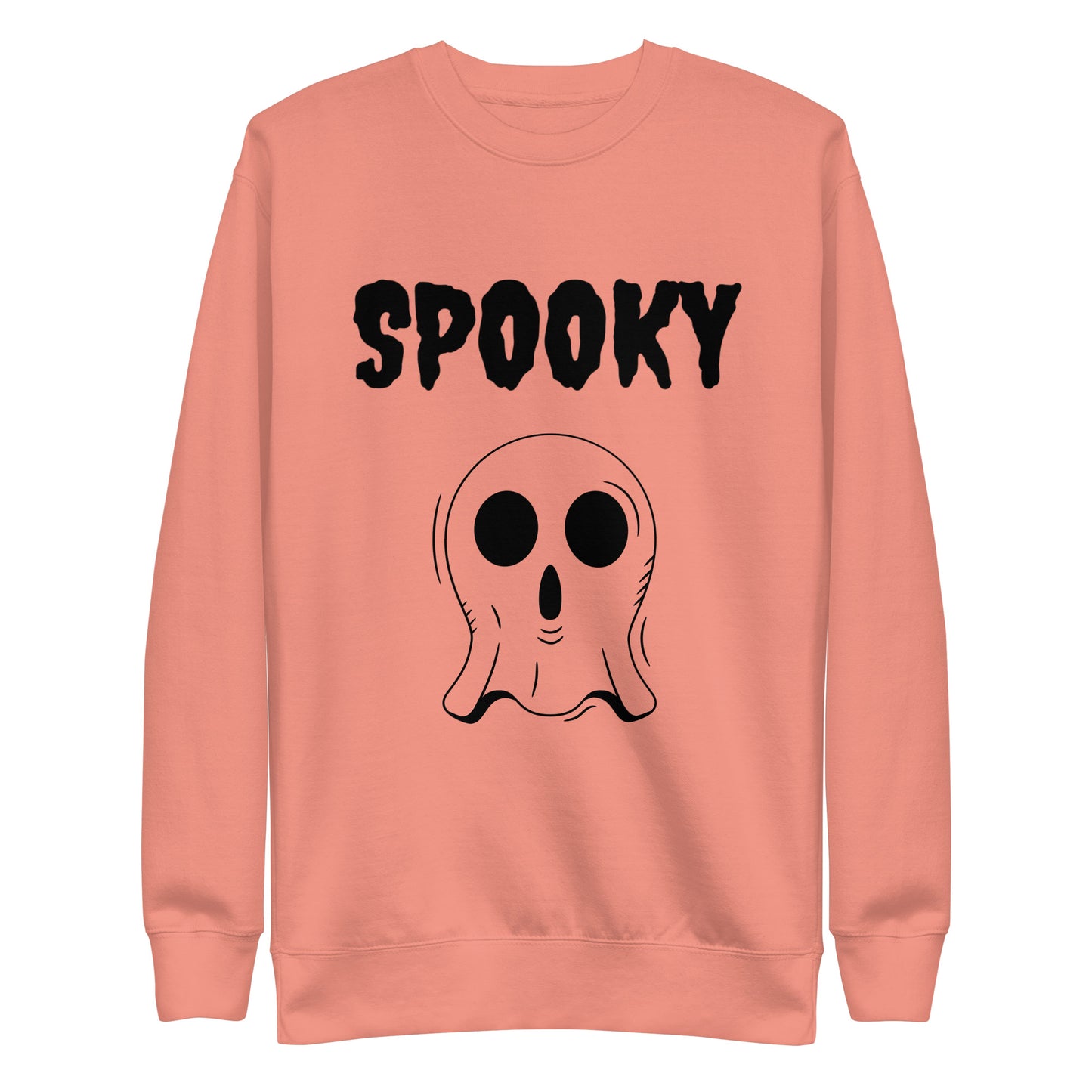 Spooky Halloween Sweatshirt - Cozy & Cute Women's Crewneck | Fall Fashion | Ghost Graphic Sweater