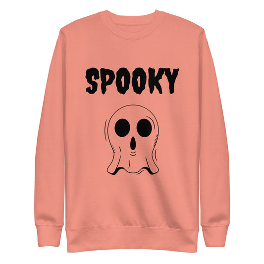 Spooky Halloween Sweatshirt - Cozy & Cute Women's Crewneck | Fall Fashion | Ghost Graphic Sweater