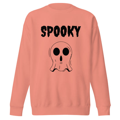 Spooky Halloween Sweatshirt - Cozy & Cute Women's Crewneck | Fall Fashion | Ghost Graphic Sweater